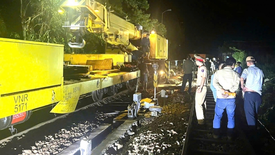 Freight train derails, North-South railway paralyzed